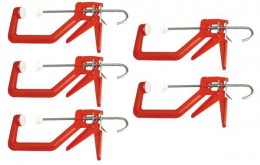 SOL150 150P One Handed Plastic Pad G Clamp 150mm (6in) (PACK OF 5) £66.99